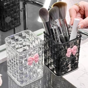 Clear Acrylic Makeup Brushes Storage Box