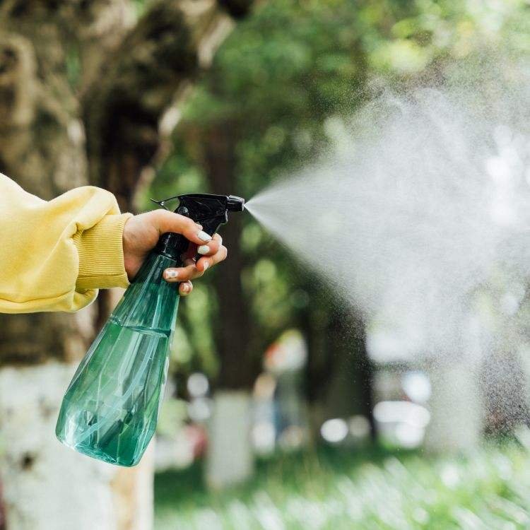 Diamond Plastic Spray Bottle 500ml For Travel Beauty Cleaning Gardening - Image 4