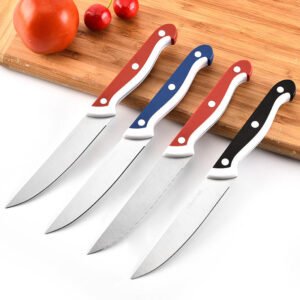 5 Inch Fruit Knife Comfortable Grip Stainless Steel