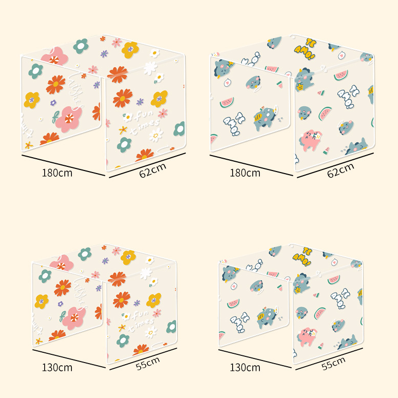 Printed Fridge Dust Cover Waterproof Refrigerator Dustproof Cover - Image 4