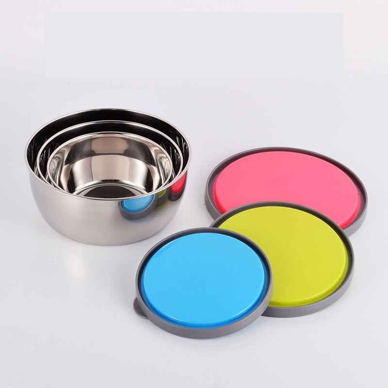 Premium Stainless Steel Mixing Bowls With Airtight Lids - Image 2