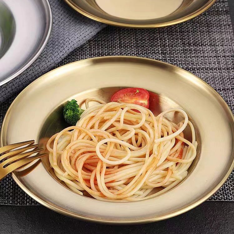Juliana Style Luxury Golden Plate 17CM– 23CM - Image 4