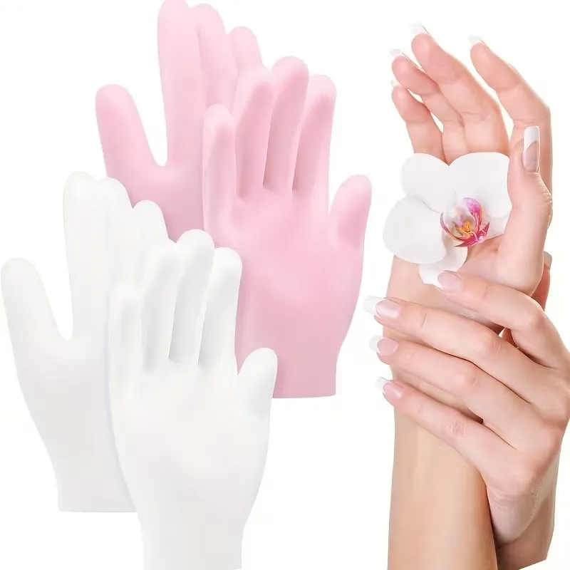 Silicone Gel Moisturizing Gloves - Image 2