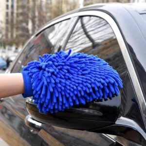 Microfiber Hand Glove Duster Cleaner For Car Wash