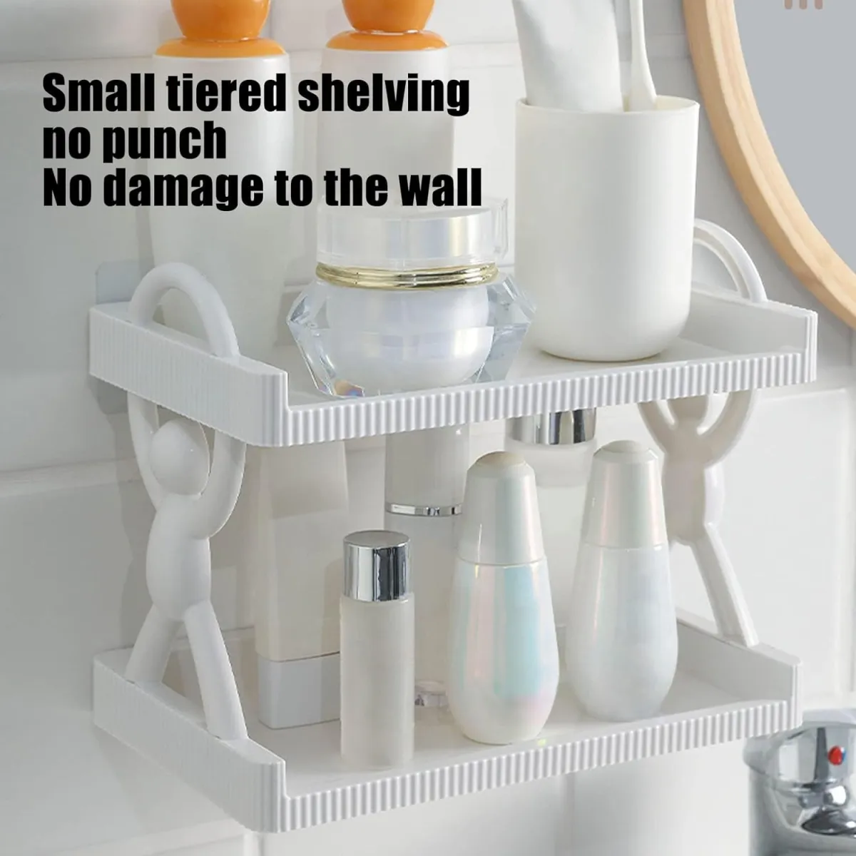 2 Layer Men Storage Shelf - Image 3