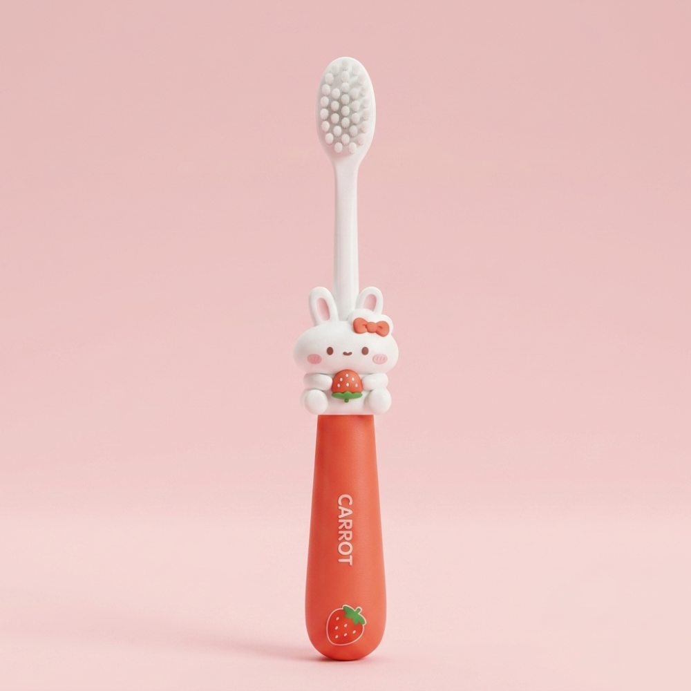 Cartoon Soft Bristle Children's Toothbrush - Image 2