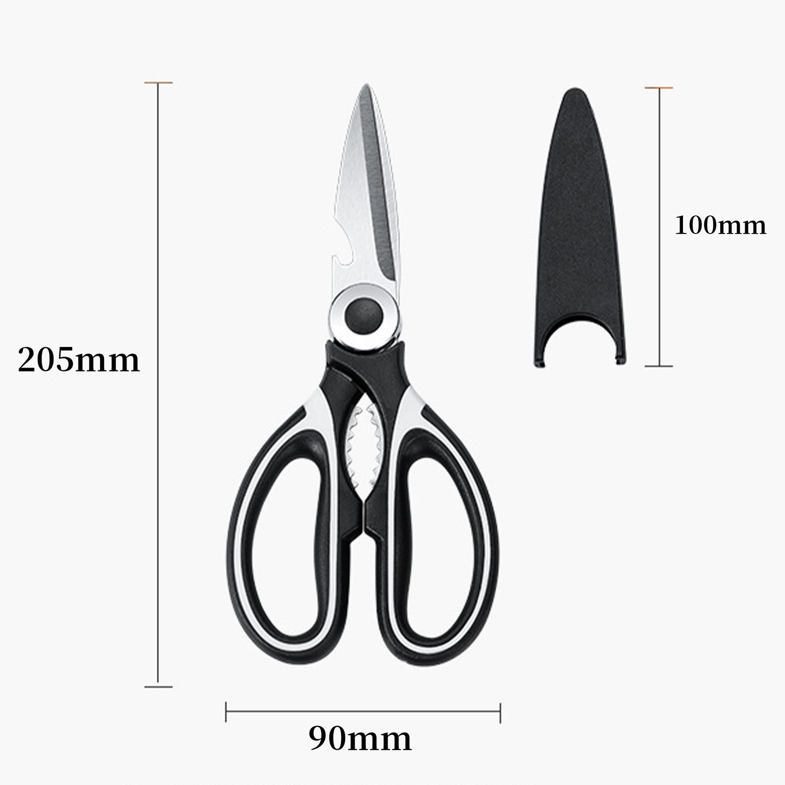 THICKENED KITCHEN SCISSORS – STRONG SHARP & MULTIFUNCTIONAL BONE CUTTER - Image 5