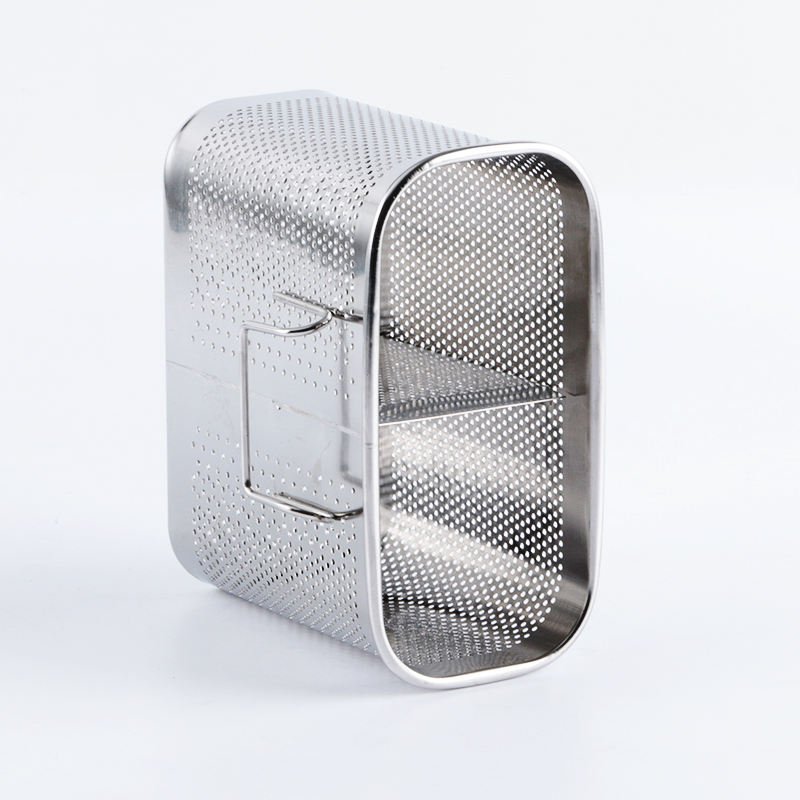 Iron Steel Utensil Holder, Kitchen Wall Hanging Steel Cutlery Holder Organizer Rack - Image 5