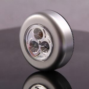3Pcs LED Wireless Night Light Stick Click Touch Lamp Car Cabinet Closet Lamp