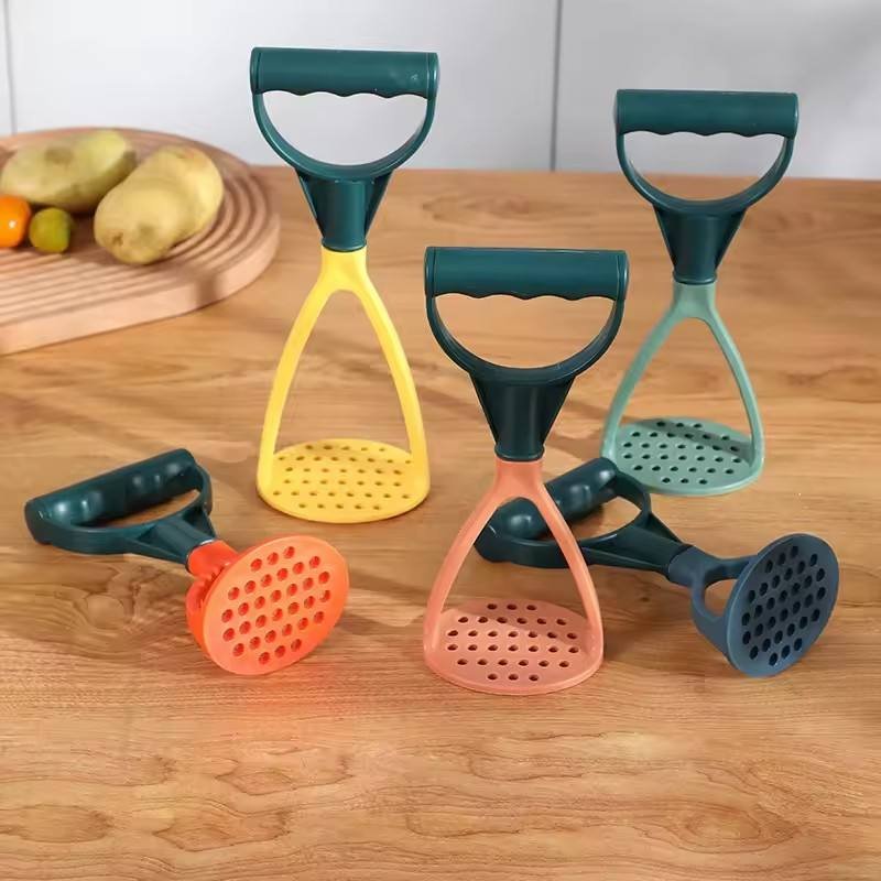 Plastic Potato Masher, Multifunctional Food Shredder