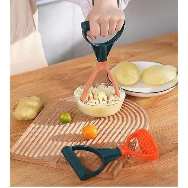 Plastic Potato Masher, Multifunctional Food Shredder - Image 3