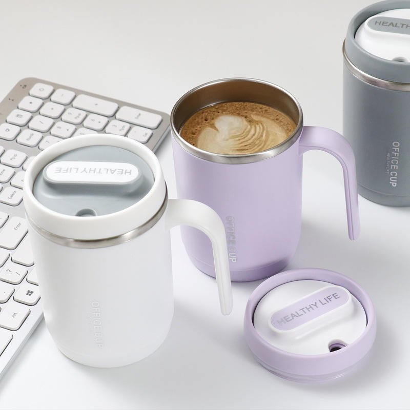 Insulated Coffee Mug With Handle 500 ml - Image 5