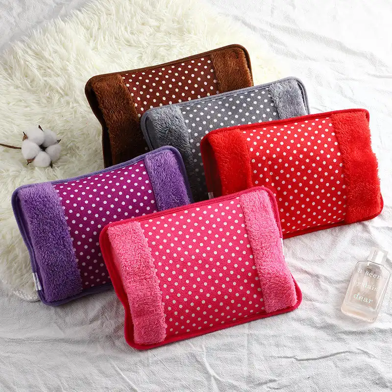 Rechargeable Electric Hot Water Bottle Hand Warmer Winter Heater Bag - Image 5