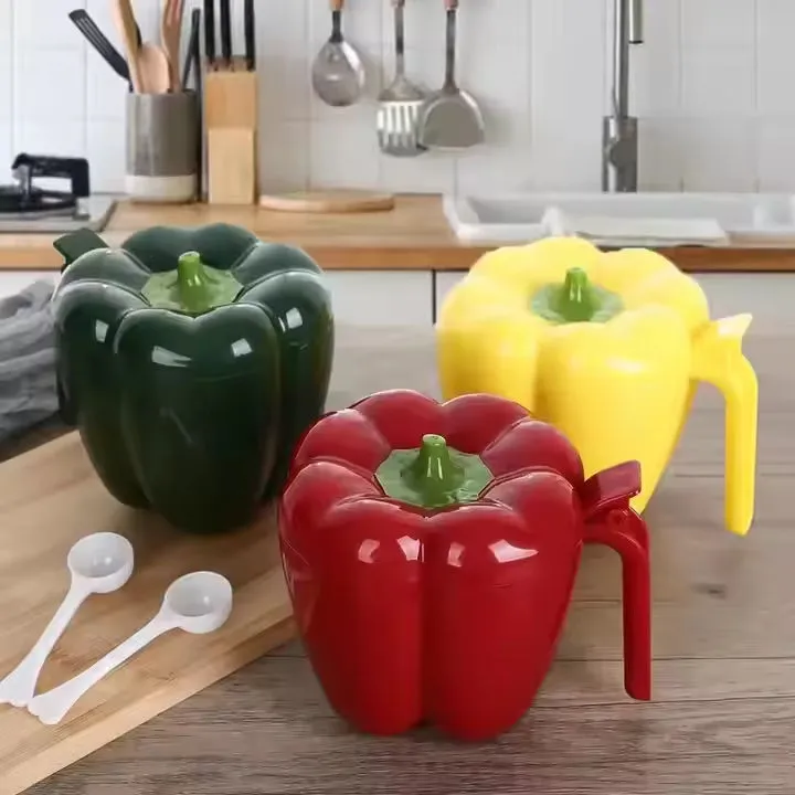 4 in 1 Seasoning Storage Box with Spoon - Image 3