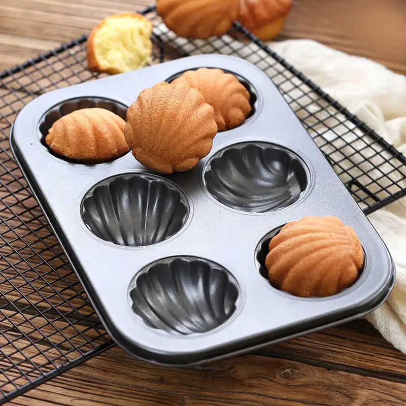 Non-Stick Multi-Shape Cake Mold Tray Set – Heavy-Duty Baking Pan