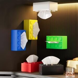 Building Block Novelty Tissue Box