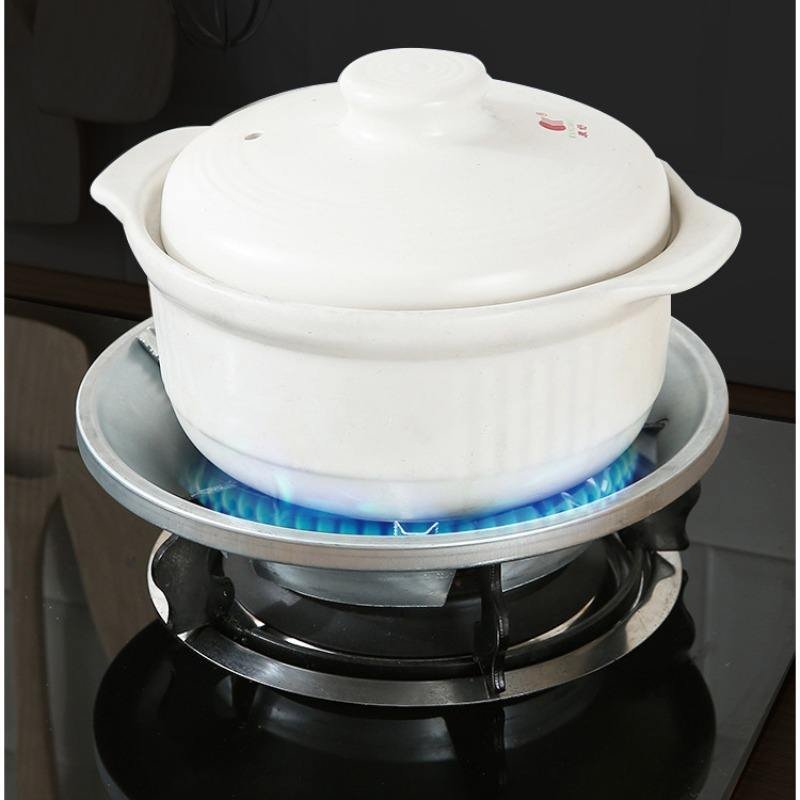 Stainless Steel Gas Stove Saver Windproof Cover Burner Stand - Image 4
