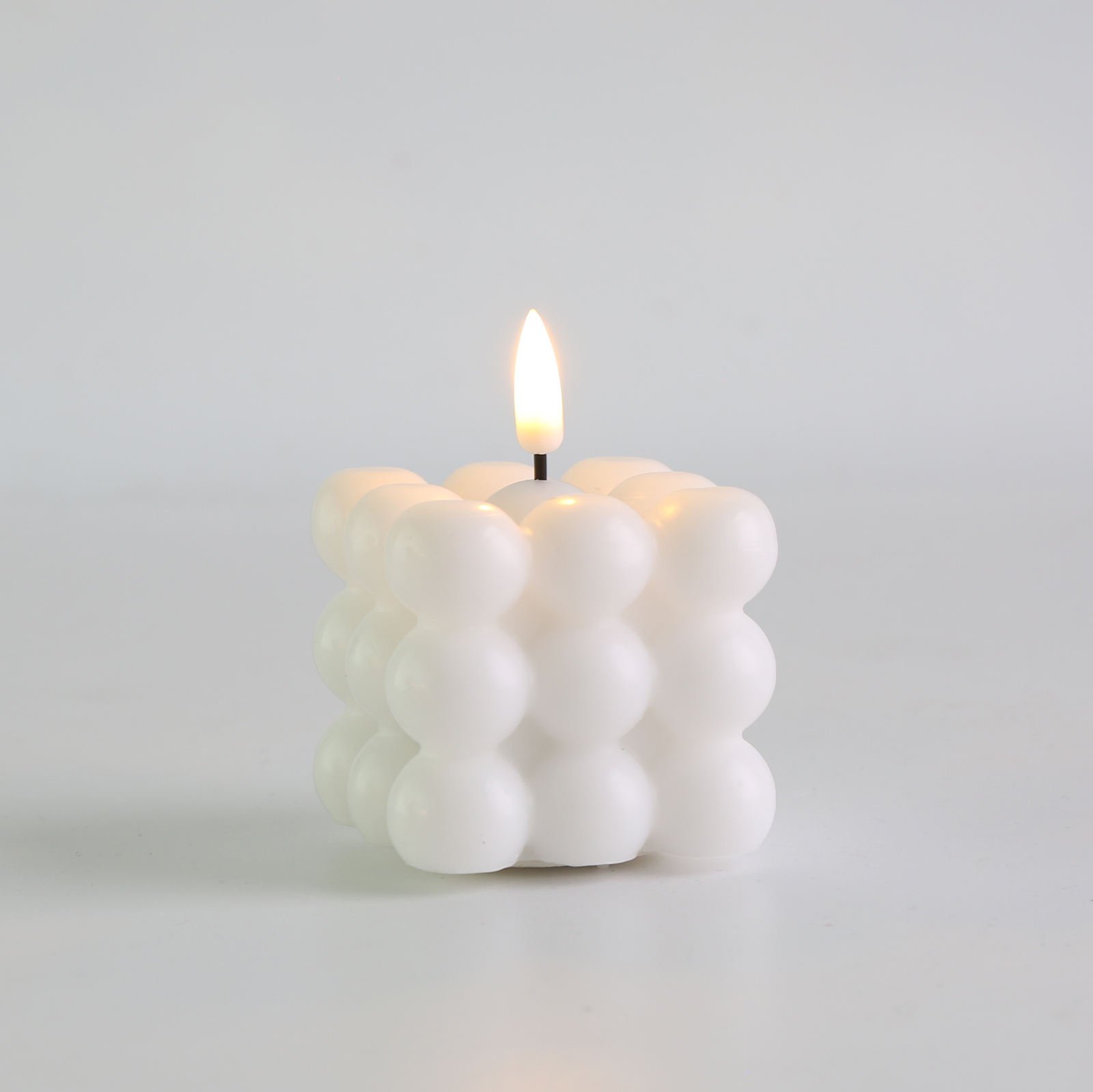 Bubble Silicone Pillar Candle Light - Image 4