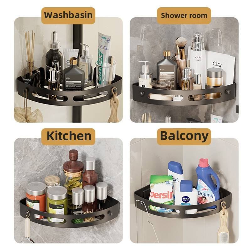 Aluminium Shower Caddy Corner Shelf - Image 5