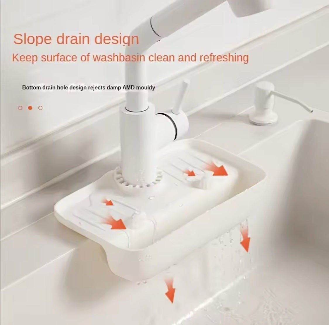 Silicone Faucet Mat Sink Splash Guard - Image 7