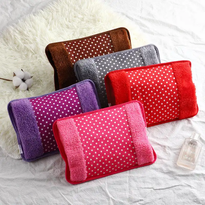 Rechargeable Electric Hot Water Bottle Hand Warmer Winter Heater Bag - Image 2