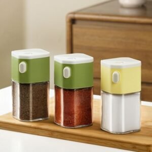 Premium Quality Glass Spice Dispenser Bottle