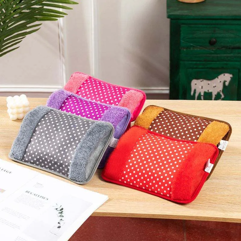 Rechargeable Electric Hot Water Bottle Hand Warmer Winter Heater Bag