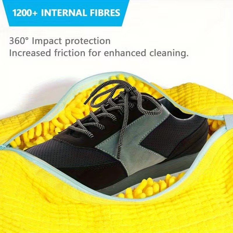 Premium Chenille Mesh Sneaker Washing Machine Bag - Image 5