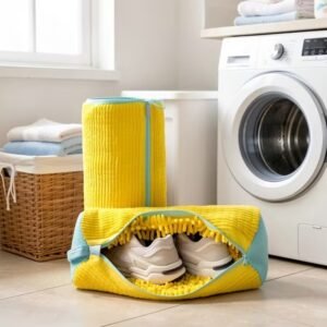 Premium Chenille Mesh Sneaker Washing Machine Bag