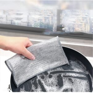 Premium Wire Miracle Dishwashing Kitchen Cleaning Cloth