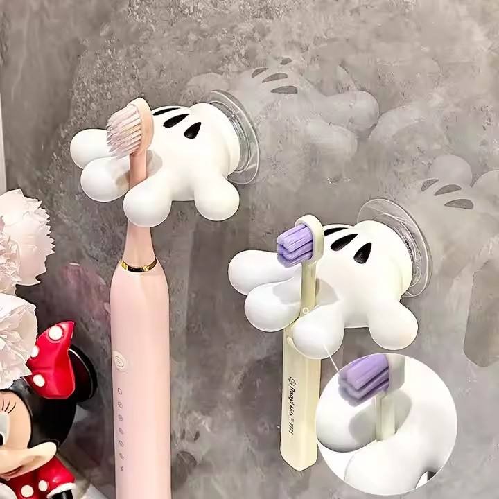 Cute Cartoon Hand Wall Mount Toothbrush Holder - Image 5