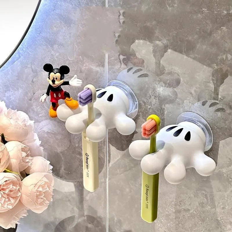 Cute Cartoon Hand Wall Mount Toothbrush Holder - Image 3