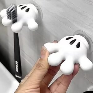 Cute Cartoon Hand Wall Mount Toothbrush Holder