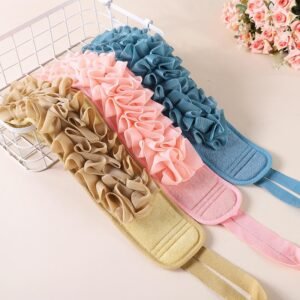 Premium Long Handle Exfoliating Back Scrubber Loofah