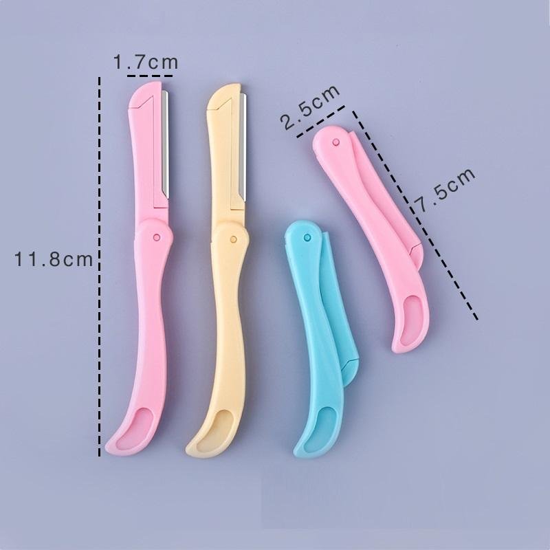 3Pcs Foldable Eyebrow Razor Set Facial Hair Remover - Image 4