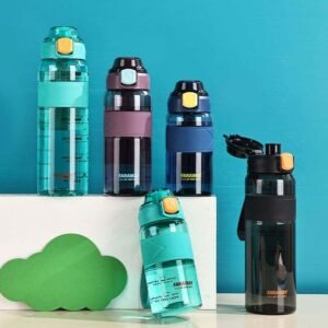 Matte Finish Leakproof Sports Gym Water Bottles