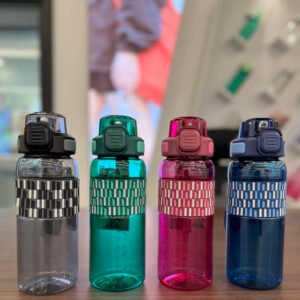 Leakproof Sports Water Bottle With Textured Grip