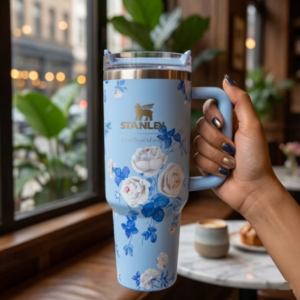 STANLEY TUMBLER FLORAL PRINT GIFT BOX PACKING