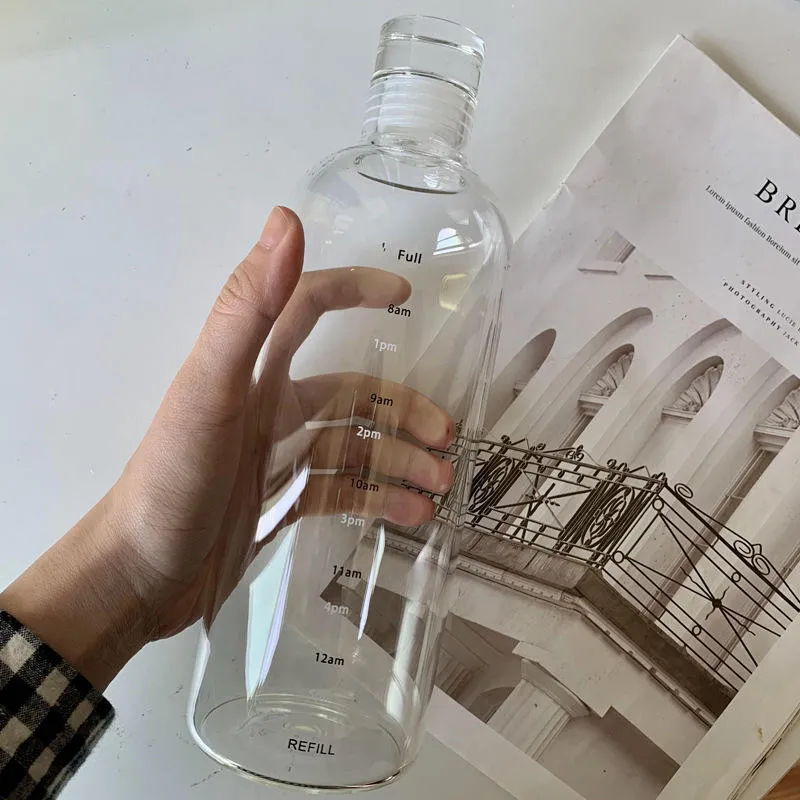 Transparent Plastic Water Bottle 750ml - Image 3