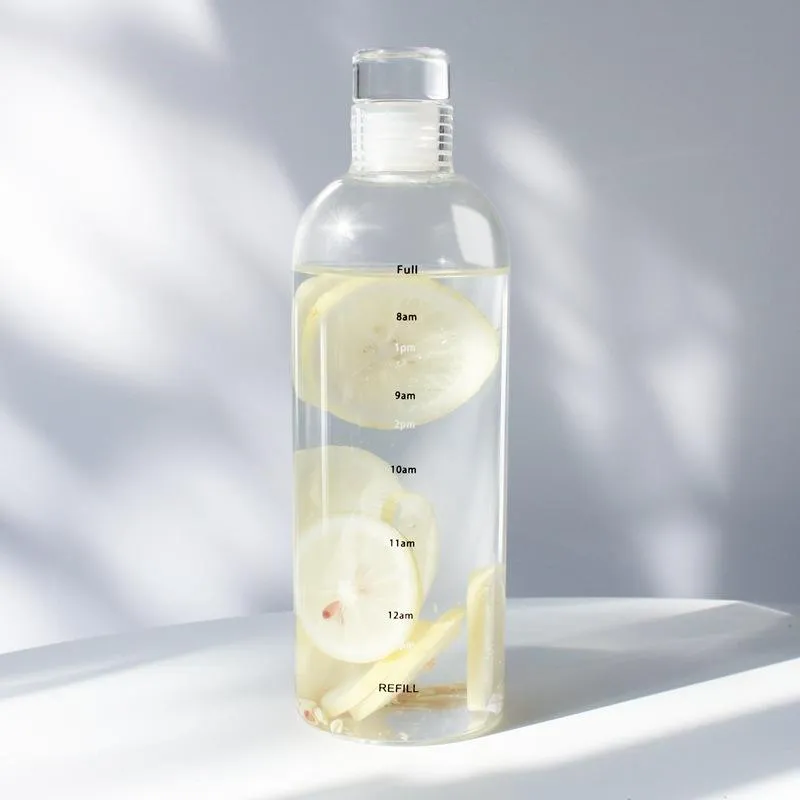 Transparent Plastic Water Bottle 750ml - Image 2