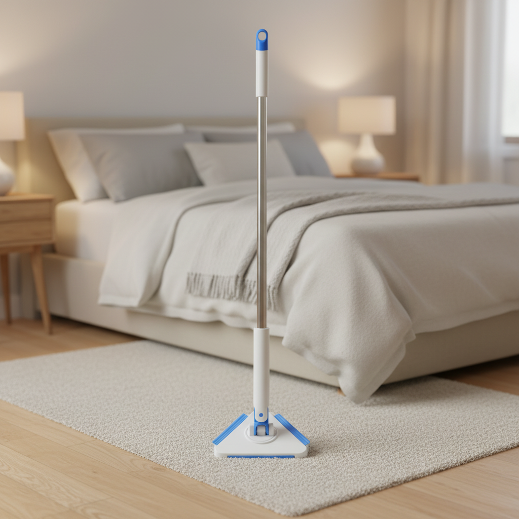 Adjustable Triangular Mini Mop for Wall and Floor