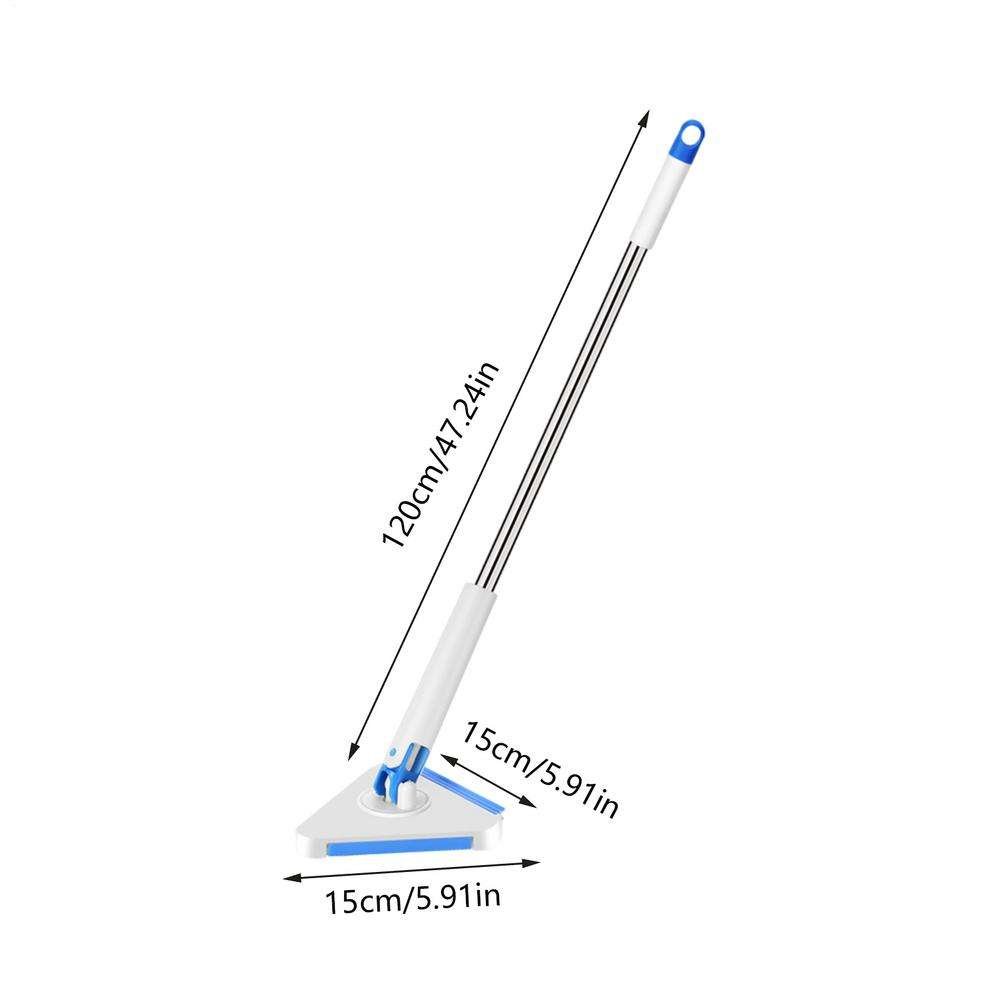 Adjustable Triangular Mini Mop for Wall and Floor - Image 4