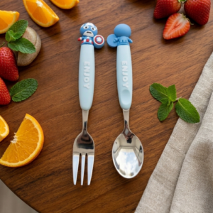 2PC KIDS MARVEL DESIGN CUTLERY SET