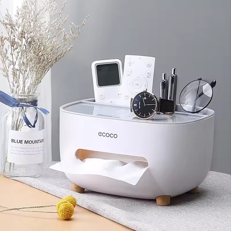 Ecoco Tissue Box With Multifunctional Holder - Image 5