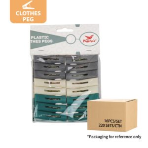 Premium Multi-Color Plastic Clothes Pins (Pack of 20) – Strong Grip Laundry Clips