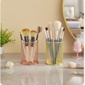 Nordic Wire Metal Desktop Pen Makeup Organizer