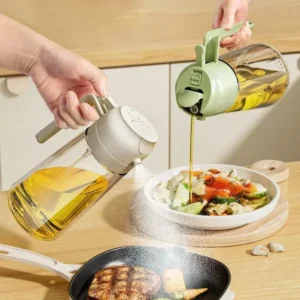 2 in 1 Oil Sprayer and Dispenser Bottle