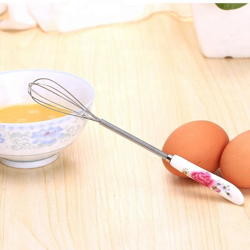 High Quality Stainless Steel and Ceramic Mini Whisk Stir Rod