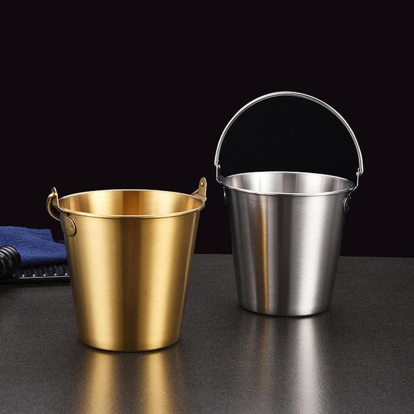 Stainless Steel Small Portable Ice Bucket – Perfect for Home, Parties & Outdoor Use - Image 5