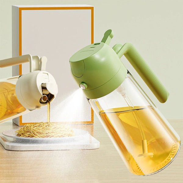 2 in 1 Oil Sprayer and Dispenser Bottle - Image 3